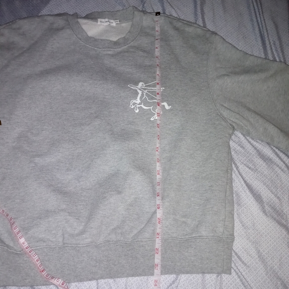 Good American Oversized Sagittarius Sweatshirt Size 1/S - Picture 7 of 12